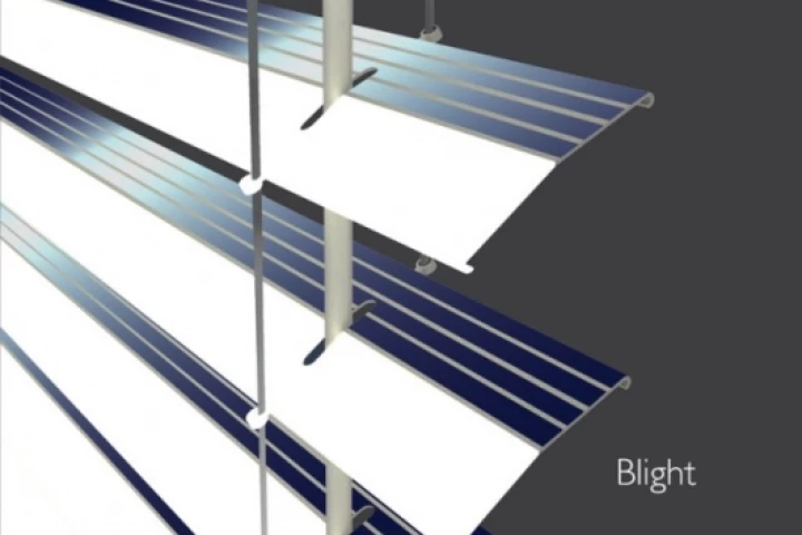 The integrated solar panels