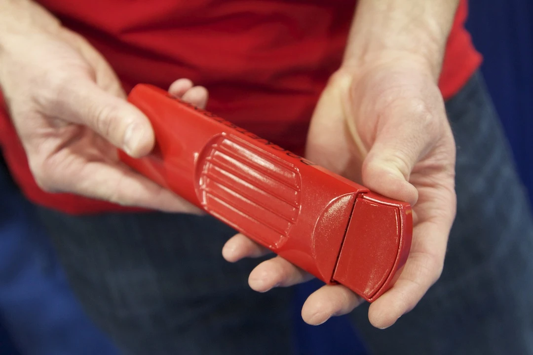 Sliding design for portability (Photo: Gizmag)