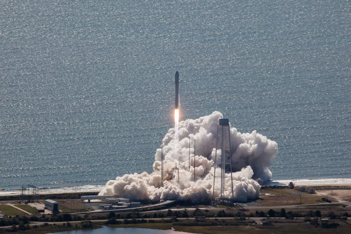 Cygnus lifted off from Wallops Island, Virginia (Image: NASA/Bill Ingalls)