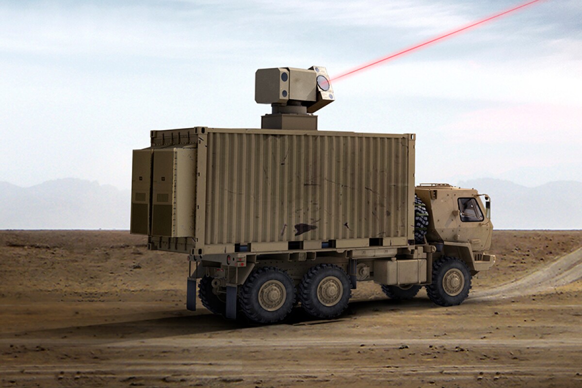 The laser weapon system is designed to be mounted on a variety of platforms
