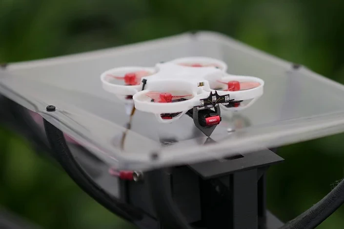 PATS-X drones wirelessly recharge their batteries when not in use