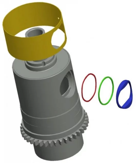 The RCV cylinder valve sealing system