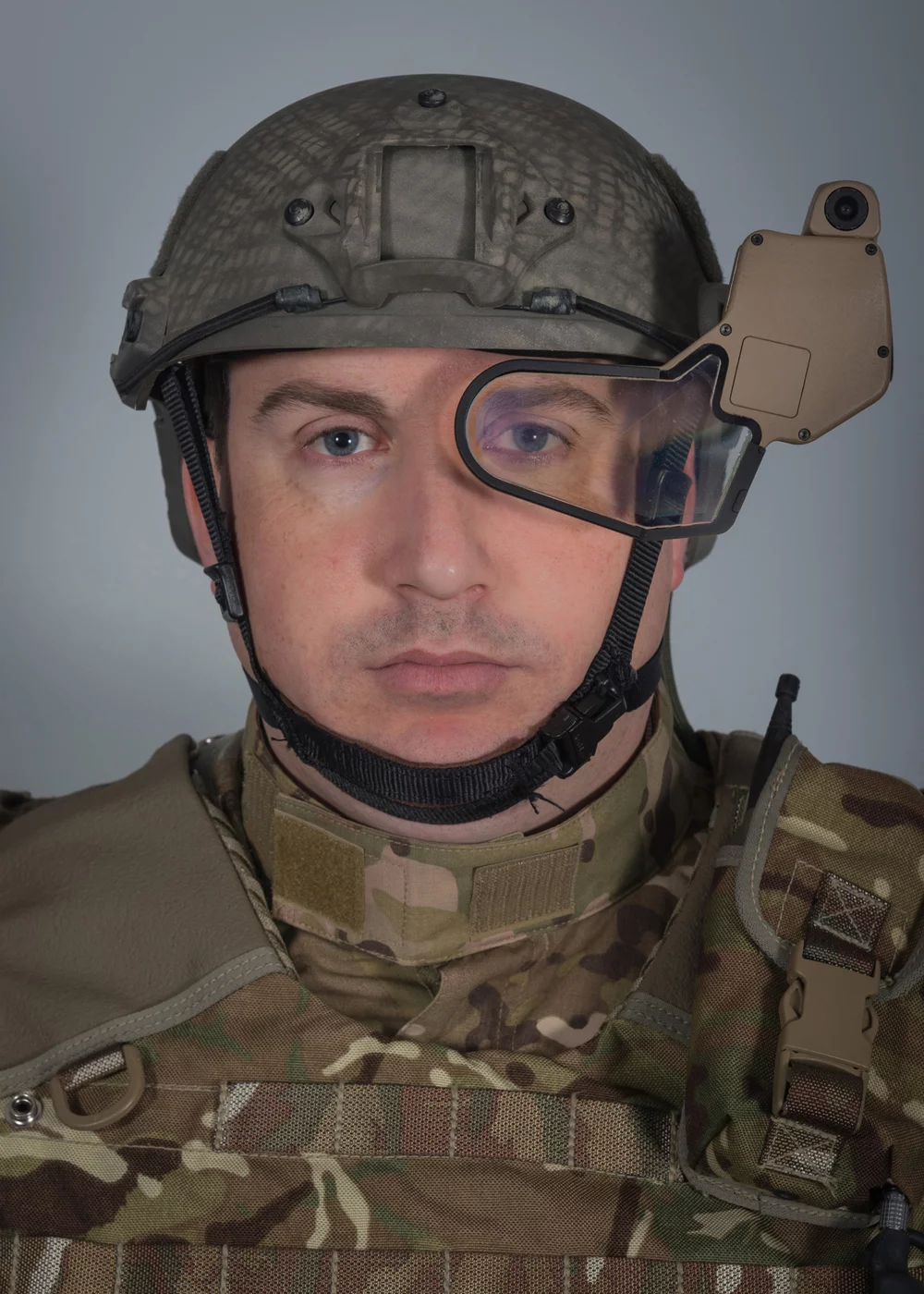 The Q-Warrior is designed provide foot soldiers with comprehensive situational awareness