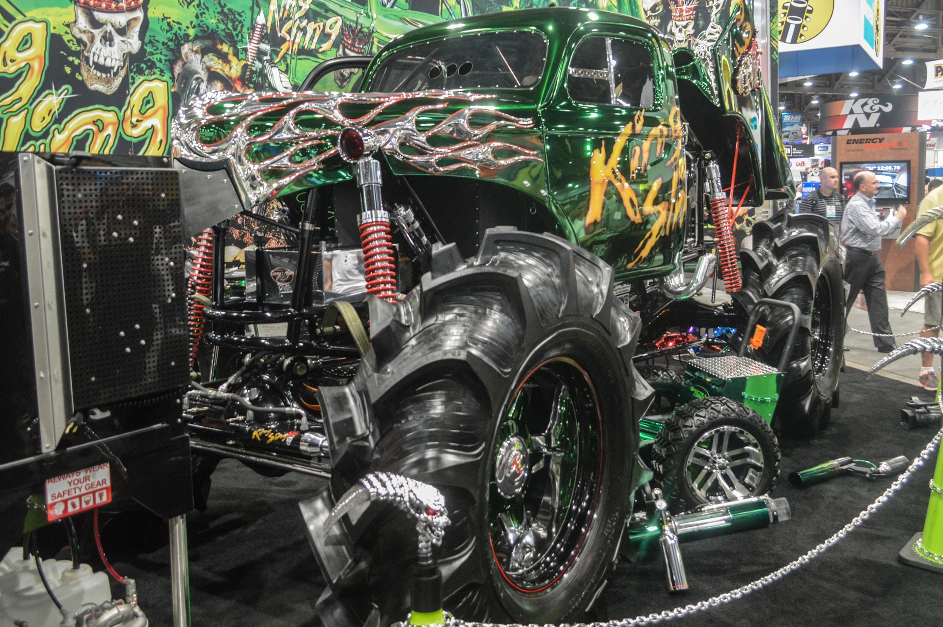 Spectra Chrome shows the ultra-shiny King Sling (Photo: C.C. Weiss/Gizmag)