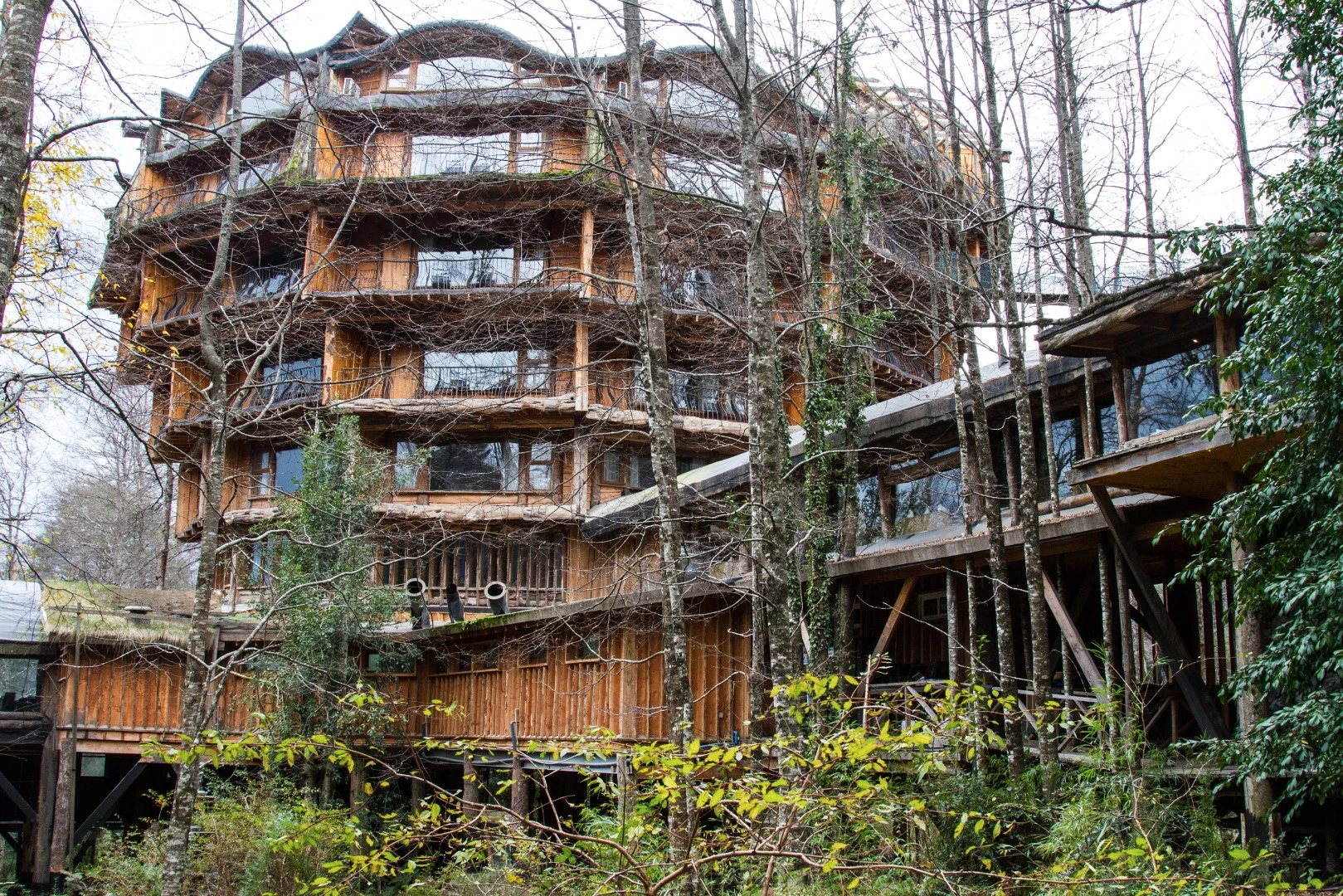 We'd say the awe-inspiring infrastructure of Huilo Huilo is in itself enough of a drawcard