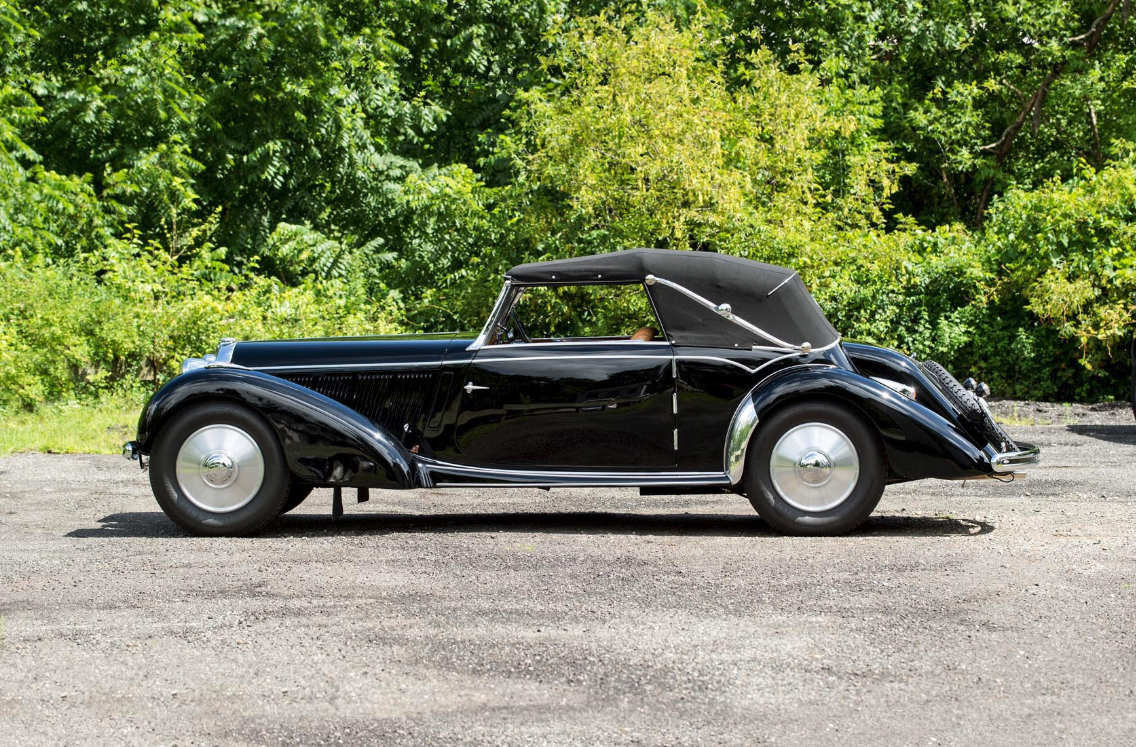 2018 Monterey Car Week Auction Report | 1939 Talbot-Lago T23 Major 4-Litre Cabriolet | Estimate: from $450,000 to $500,000 | Failed to reach reserve price. High bid: $390,000 | Auction: Worldwide | Lot 59 | Official Description