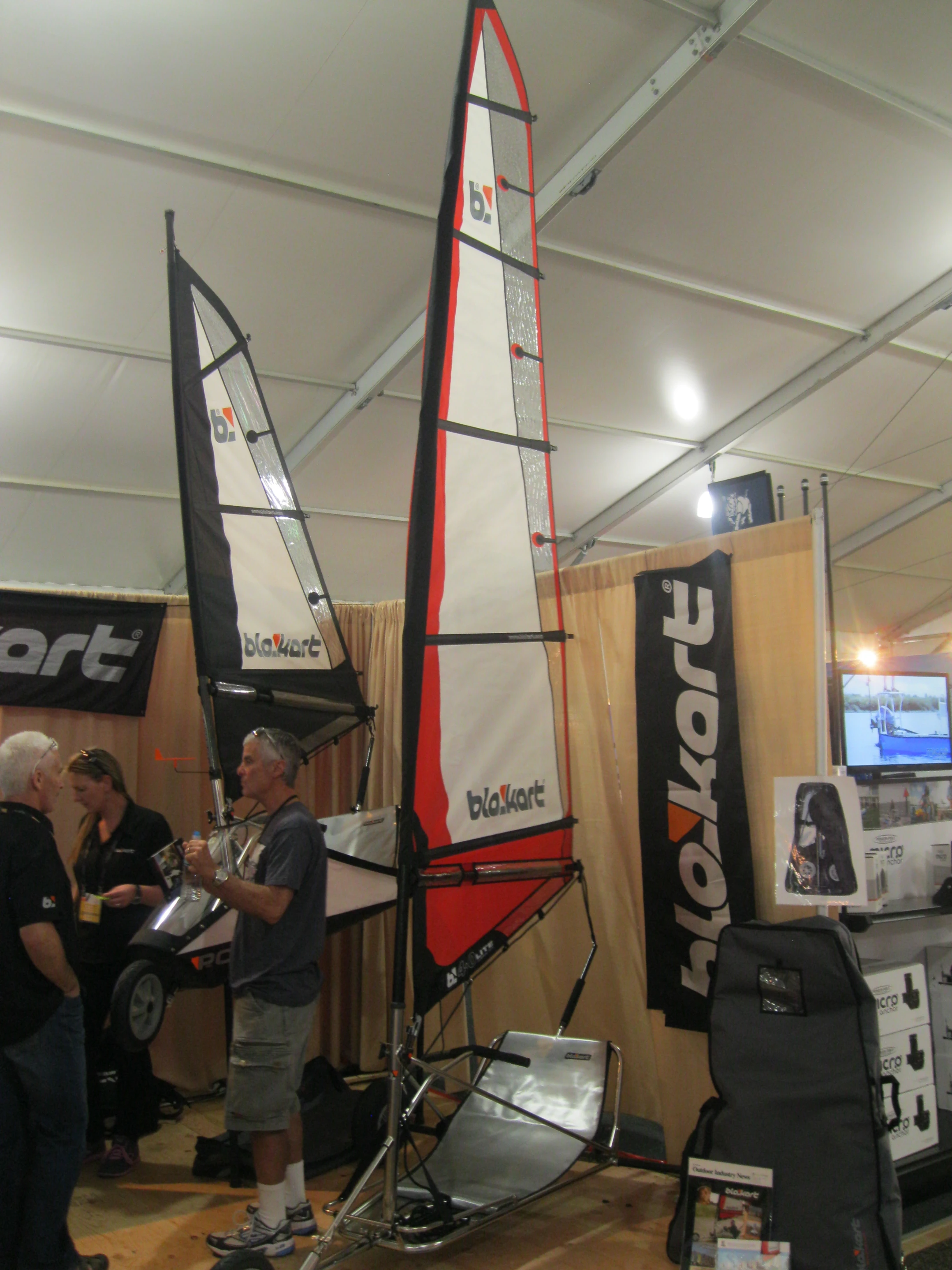 Blokart land sailers have exceeded speeds of 64 mph (103 km/h)