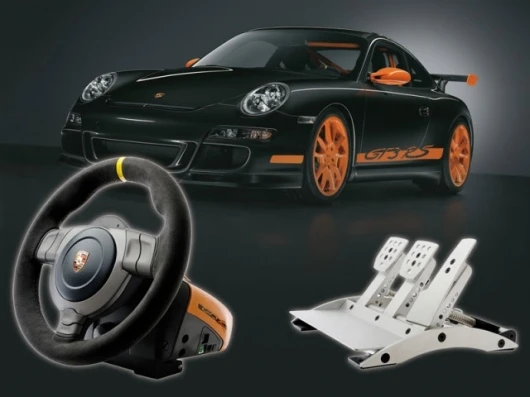 The Porsche 911 GT3 RS Racing Wheel for PC and PS3 - Car not included unfortunately.