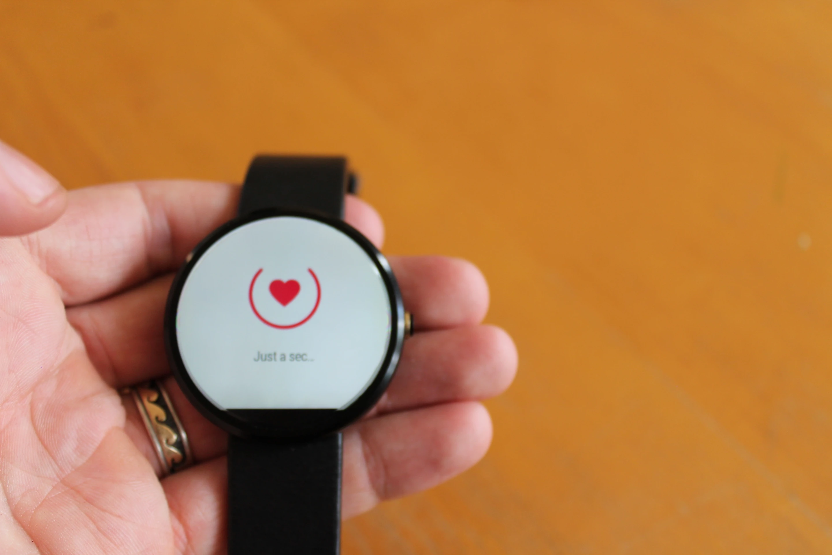 Heart monitor app (Photo credit: Eric Mack/Gizmag.com)