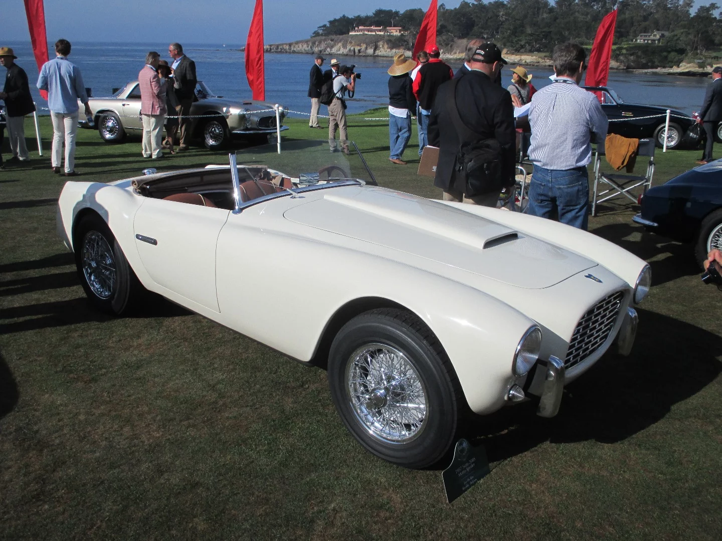 1957 Siata 208S Spider at Pebble Beach