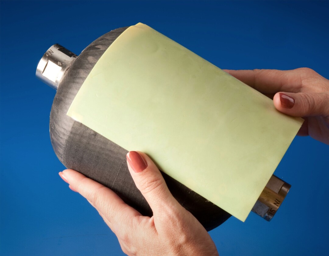 A strong but lightweight version of aerogel, similar to what is seen here, could form the basis of a powerful form-fitting antenna that could be attached nearly flush to the curving surface of a drone