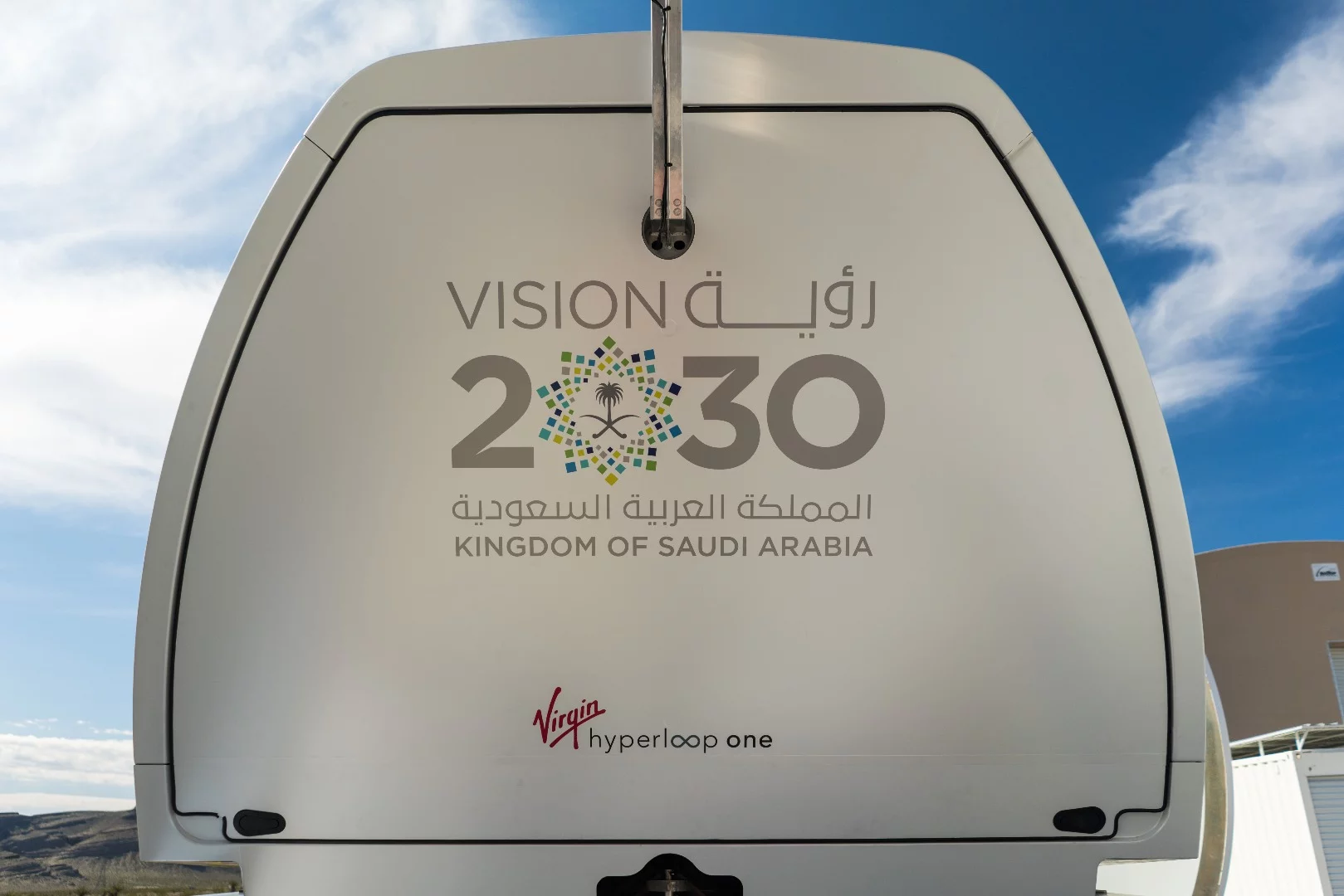 Virgin Hyperloop One's Vision 2030 passenger pod