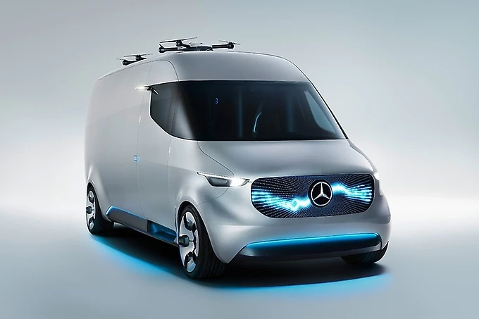The fact that this is just a concept vehicle aside, its unlikely we'll see the Vision Van hit the road anytime soon