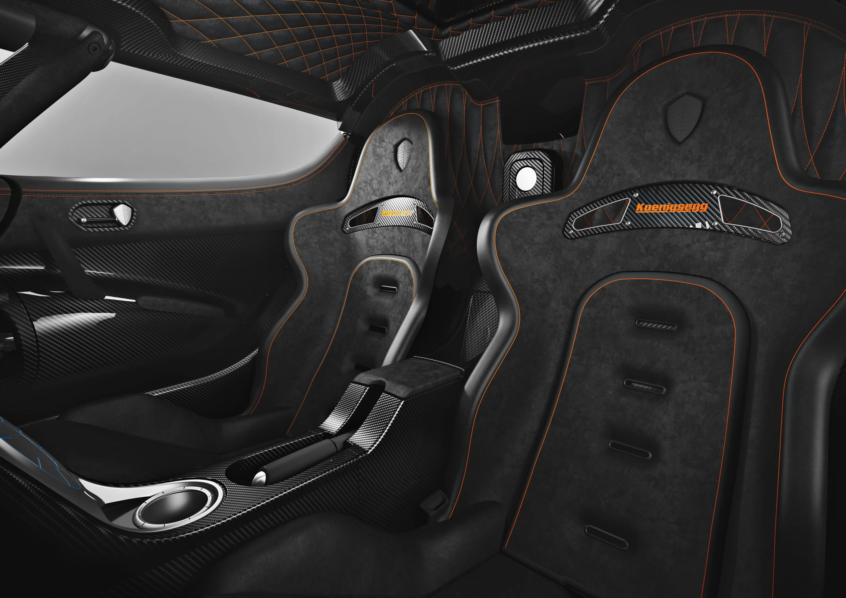 The memory foam on the new seats provides increased comfort (Photo: Koenigsegg)