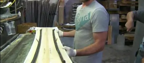 The tubes change the flex and base structure of the board when pumped and deflated