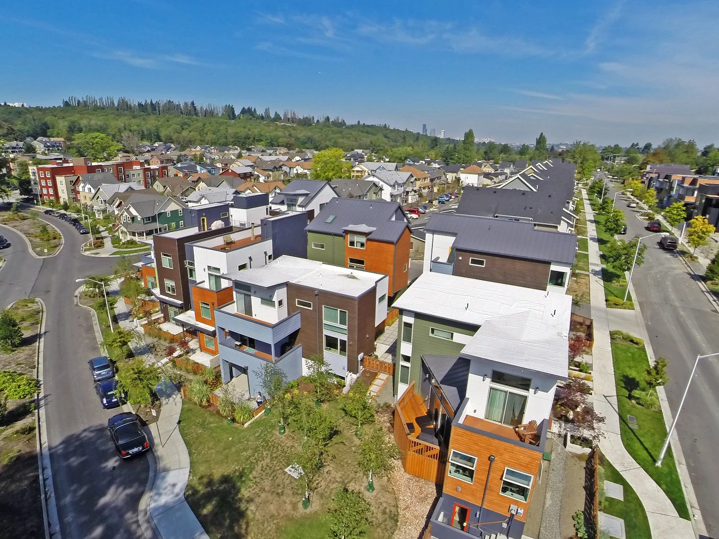 There were initially 15 homes planned for the New Rainier Vista development