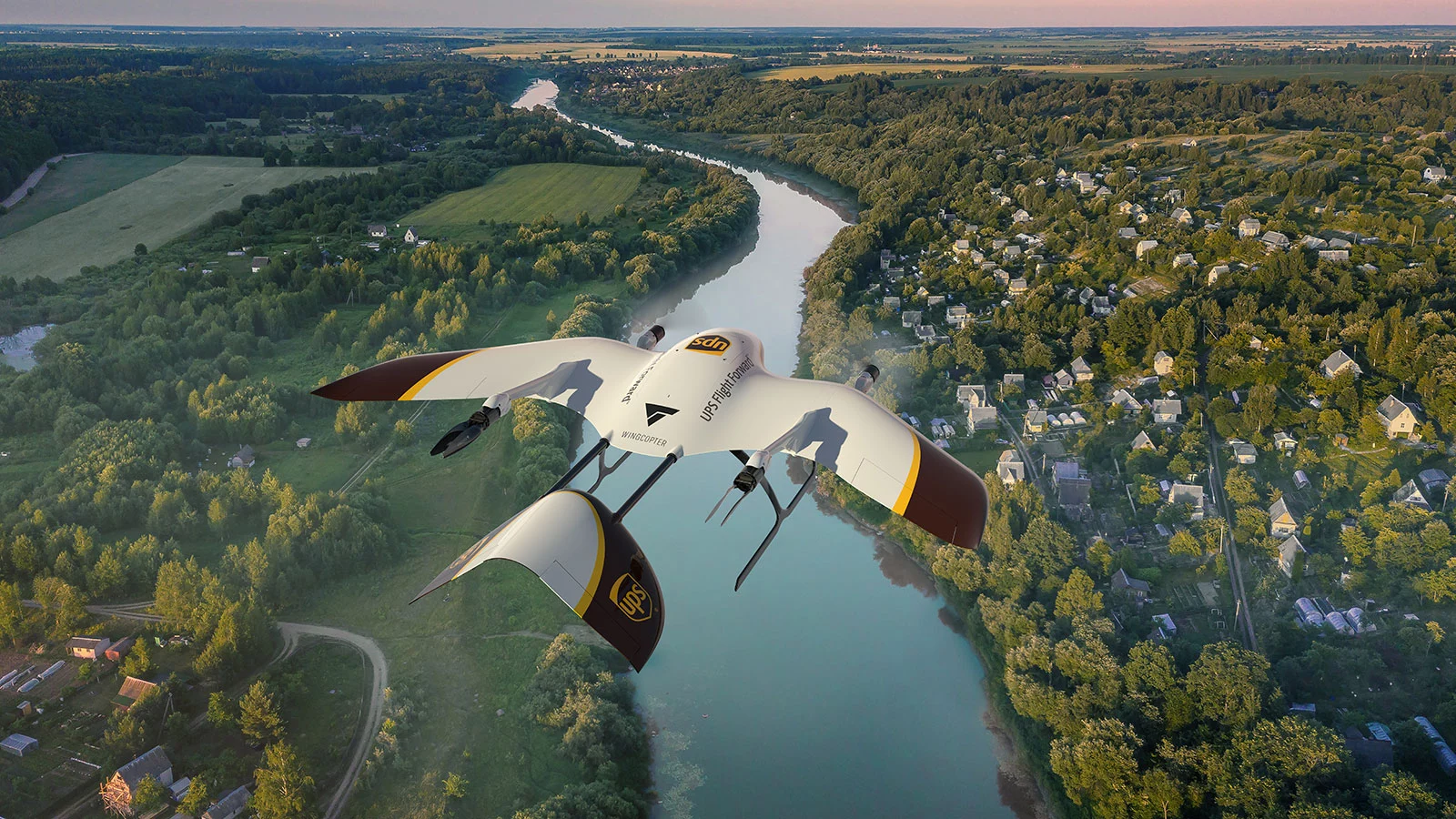 "We are proud to partner with UPS, a global giant in delivery and logistics. Together we aspire to extend the speed and reach of package delivery," said Wingcopter's CEO and co-founder, Tom Plümmer