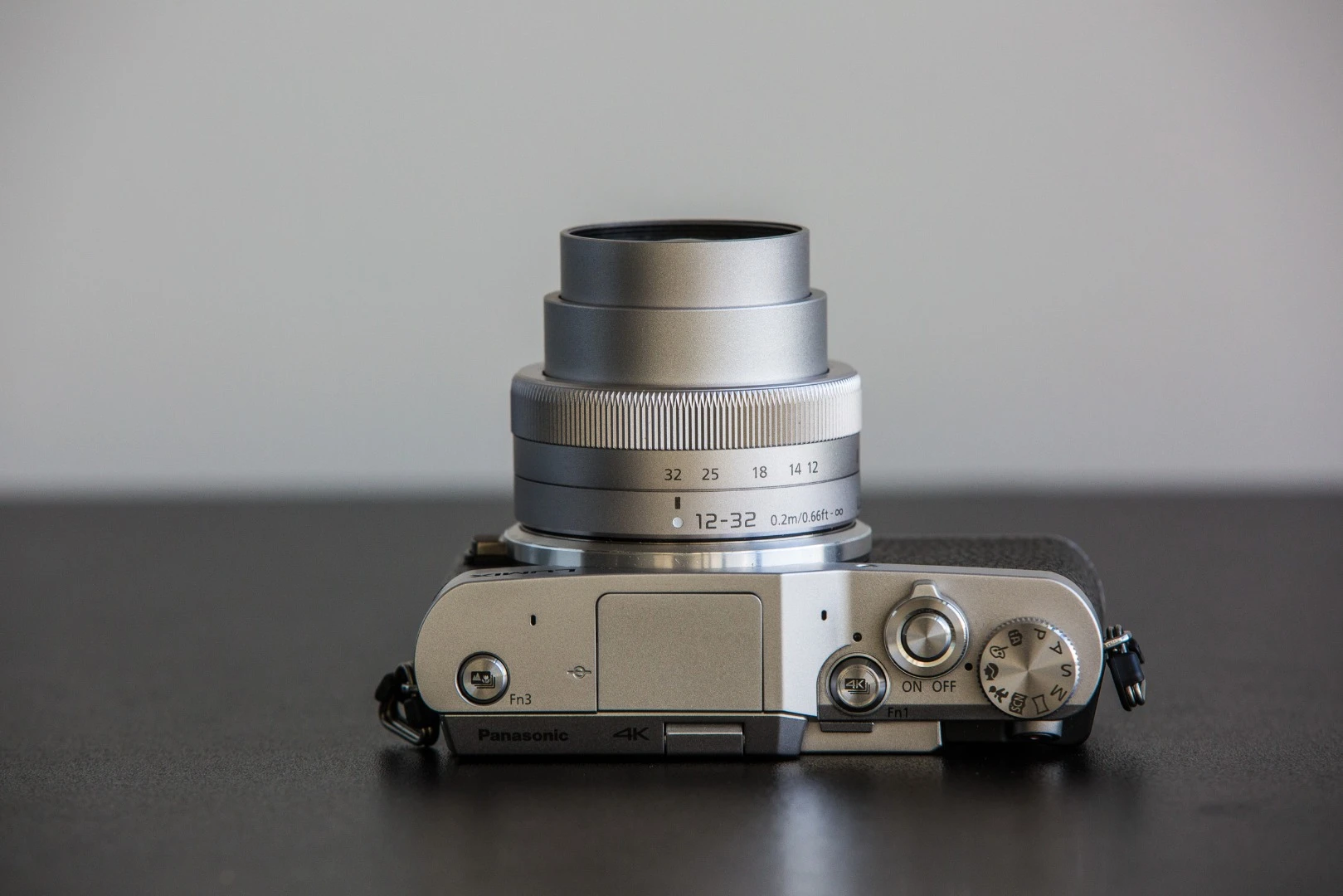 The top of the GX850 is quite cramped