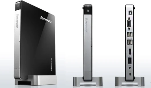 Lenovo has announced the tiny IdeaCentre Q180 desktop PC with Windows 7 onboard, powered by an Intel Atom D2500 CPU and AMD Radeon HD 6450A discrete GPU