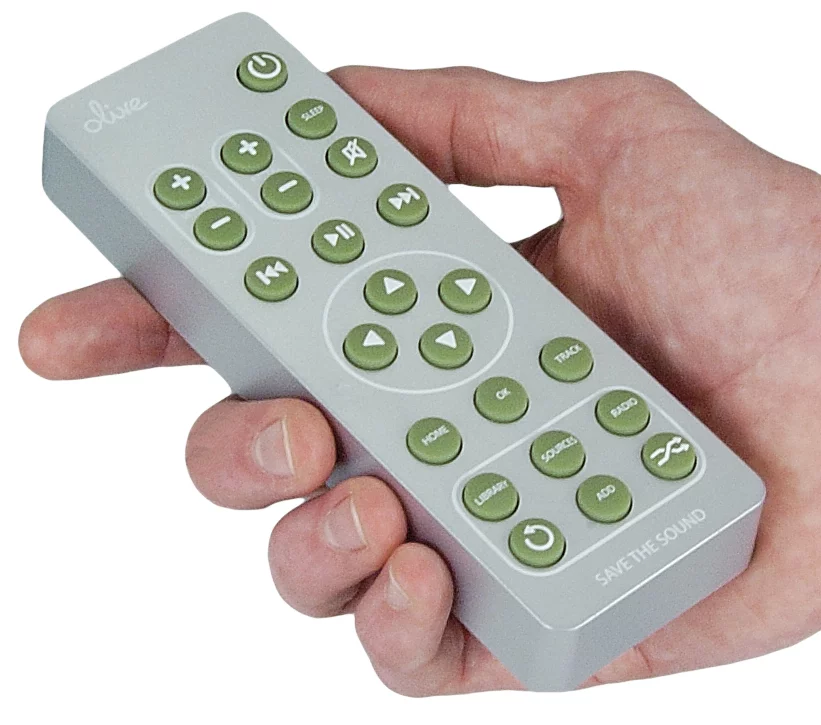 The O4HD remote