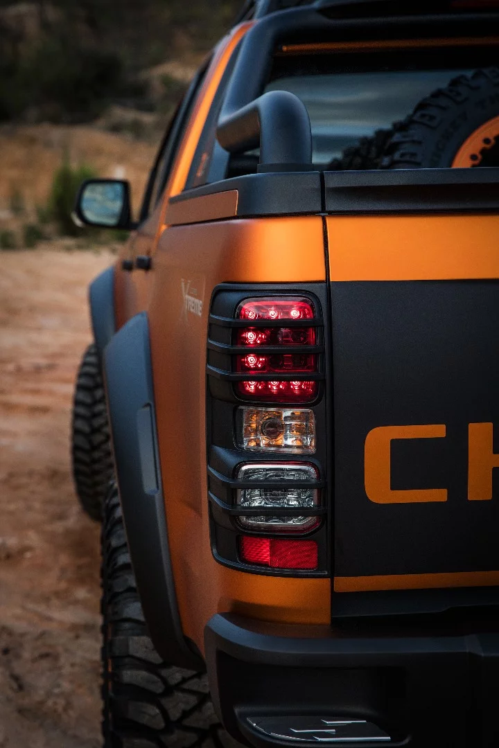 The Colorado Xtreme features a ruggedized off-road build