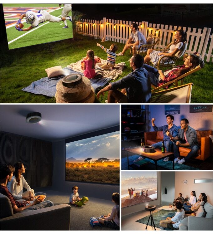 Various use cases for the Anker Nebula Cosmos projectors