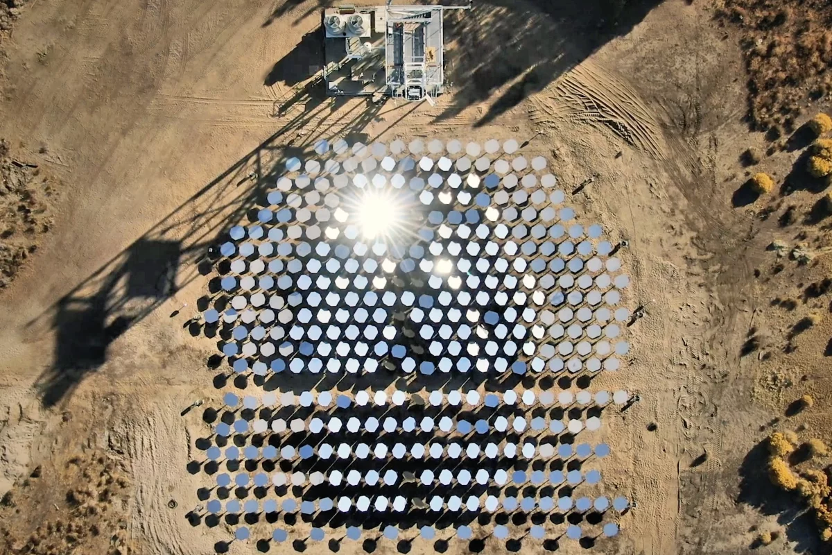 Heliogen's ultra-high-temperature concentrating solar system will be trialled at a Rio Tinto operation in California