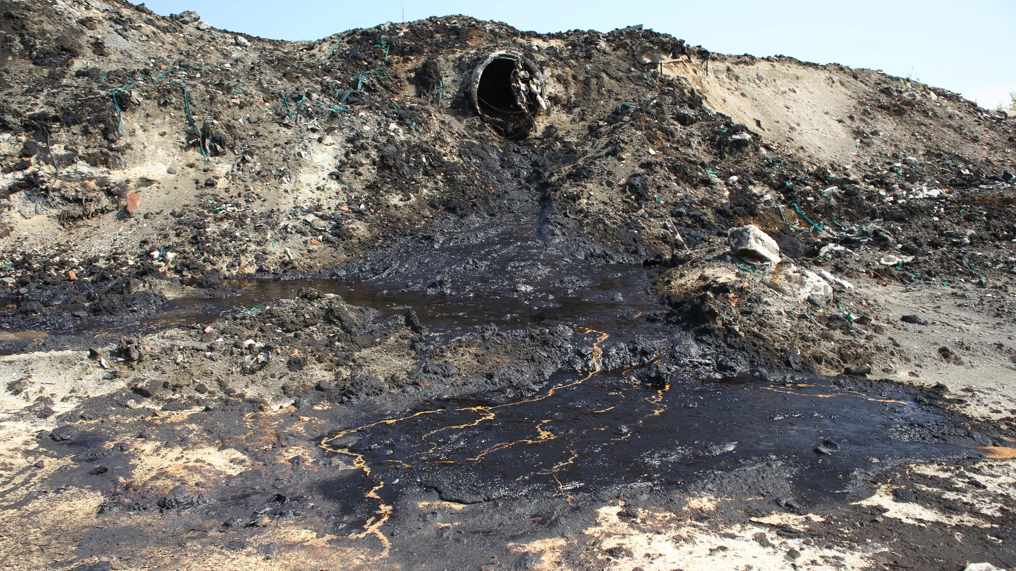 A former toxic waste dump in the Czech Republic, which is in good need of a cleanup