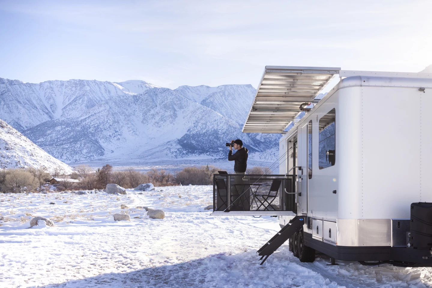 Enjoying life off-grid