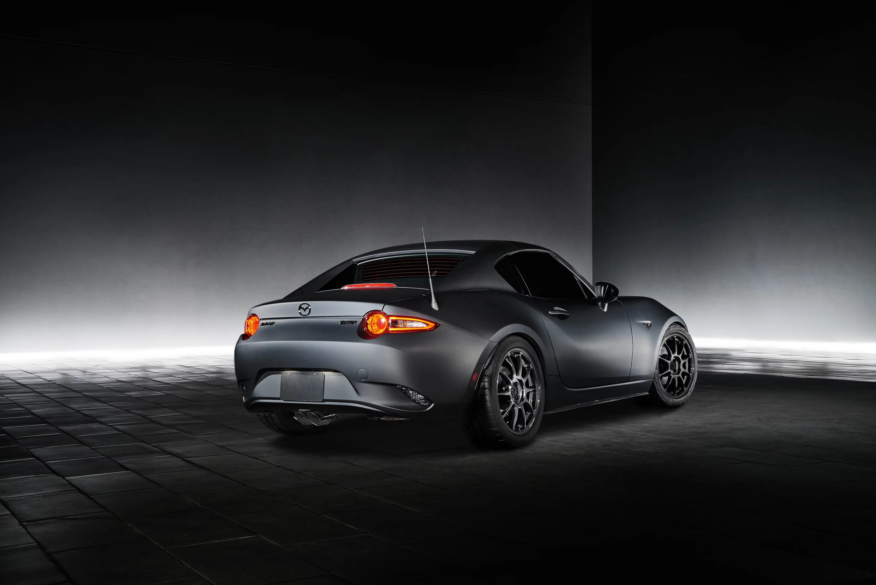 The Mazda MX-5 RF Kuro is a standard car with a new paintjob