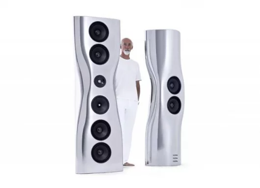 KEF MUON Speakers by Ross Lovegrove