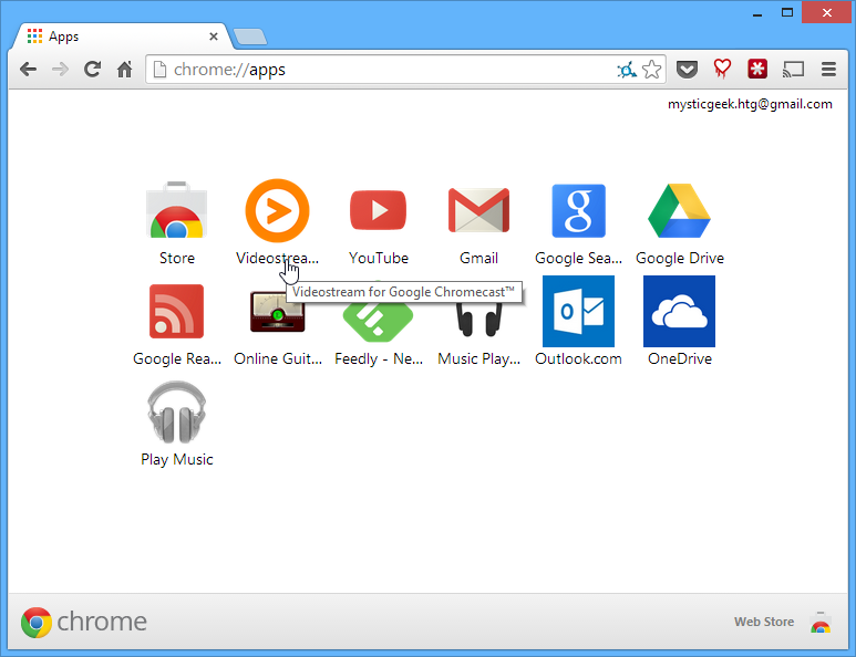Chrome App Launcher