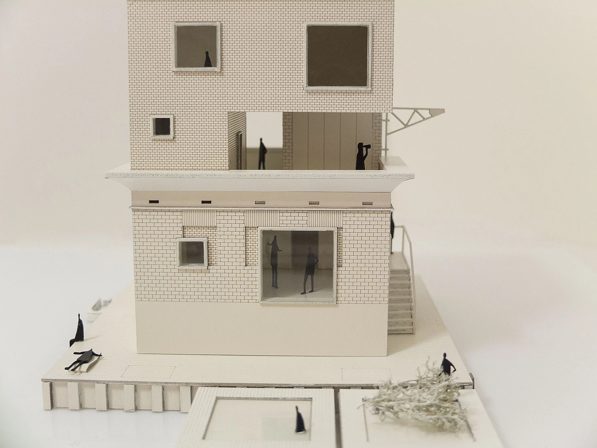 The ground floor will feature a kitchen, toilet, and common room (Image: MFRMGR)