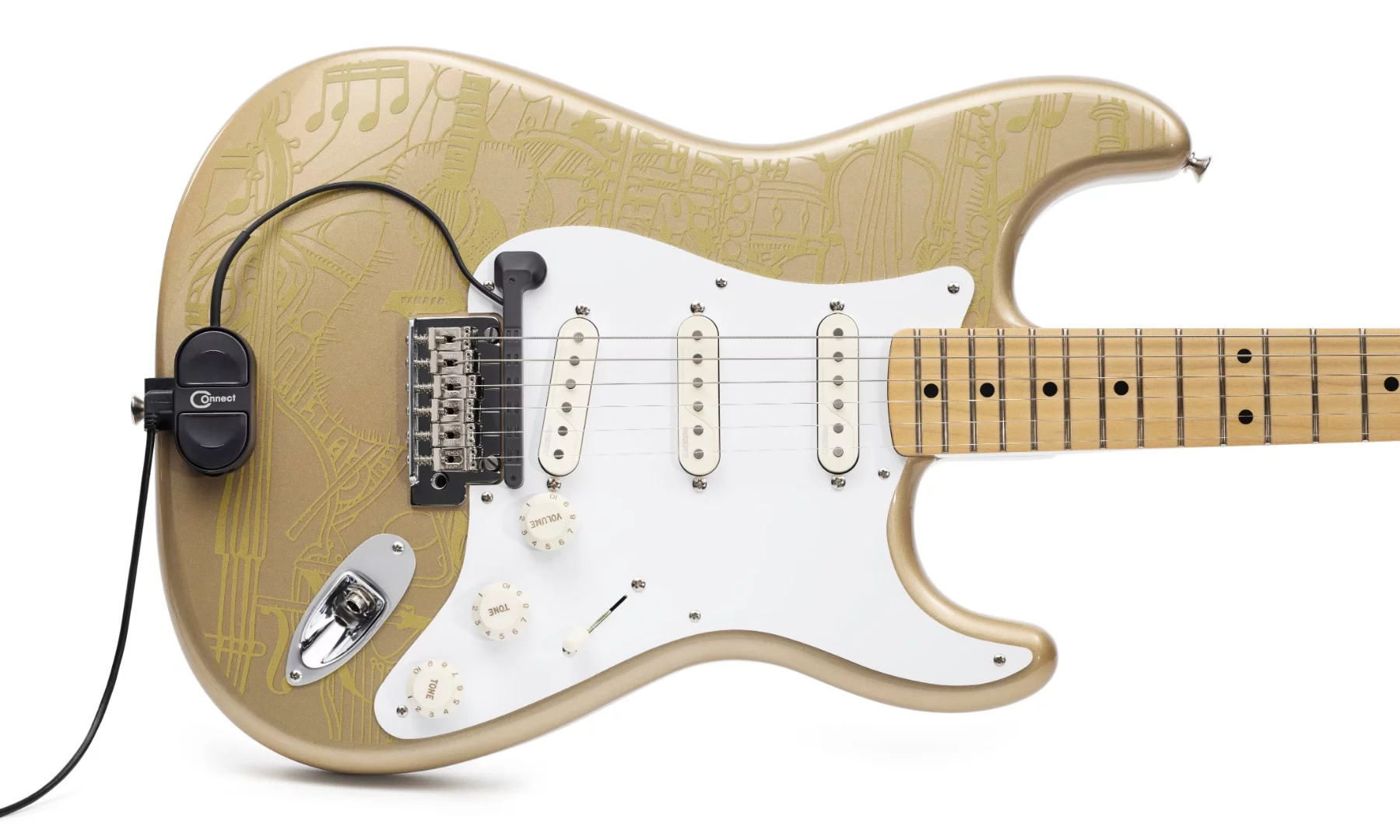 The TriplePlay Connect allows players to tap into new sounds, instruments and more