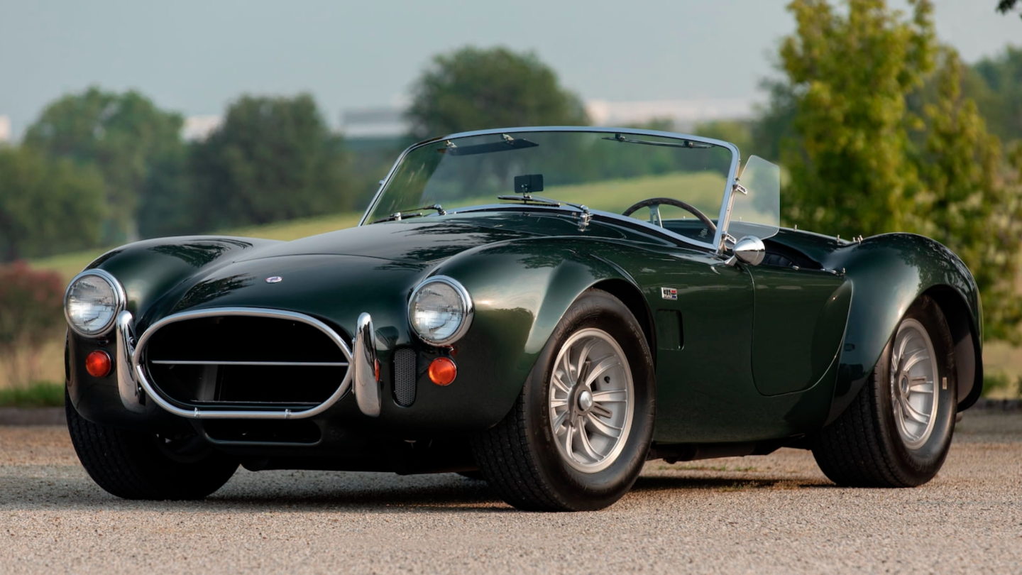 This 1967 Shelby 427 Cobra Roadster sold for $1,430,000 at Mecum's 2022 Kissimmee sale on 14 January 2022