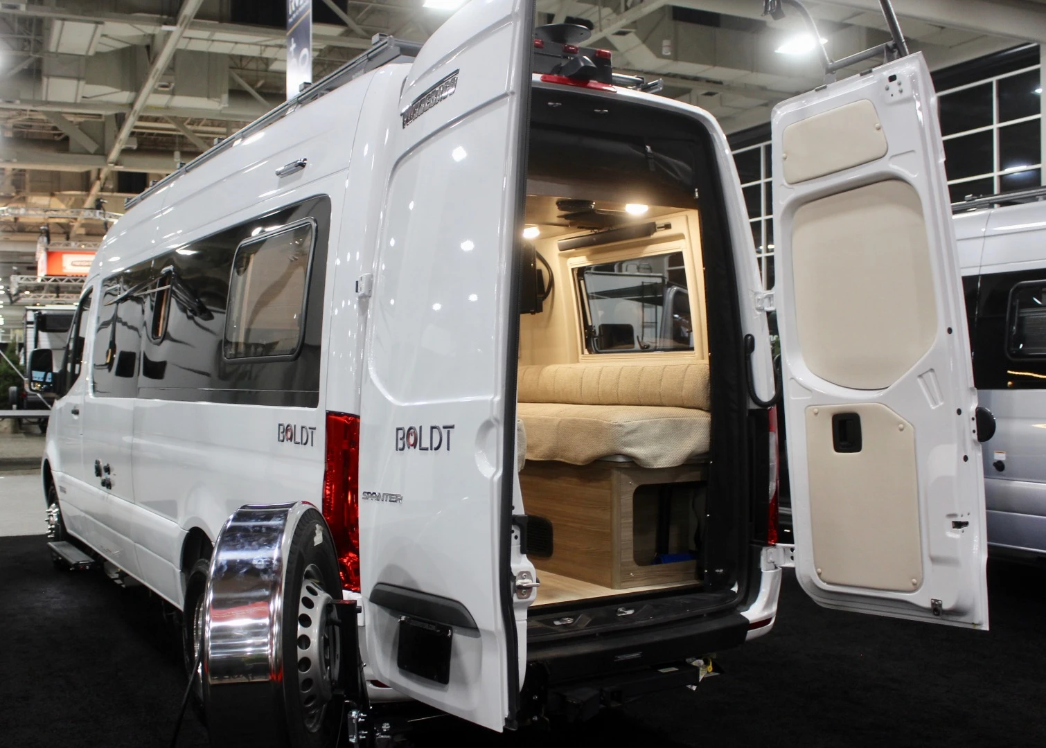Winnebago's all-new Boldt camper van will launch in Northern Hemisphere spring