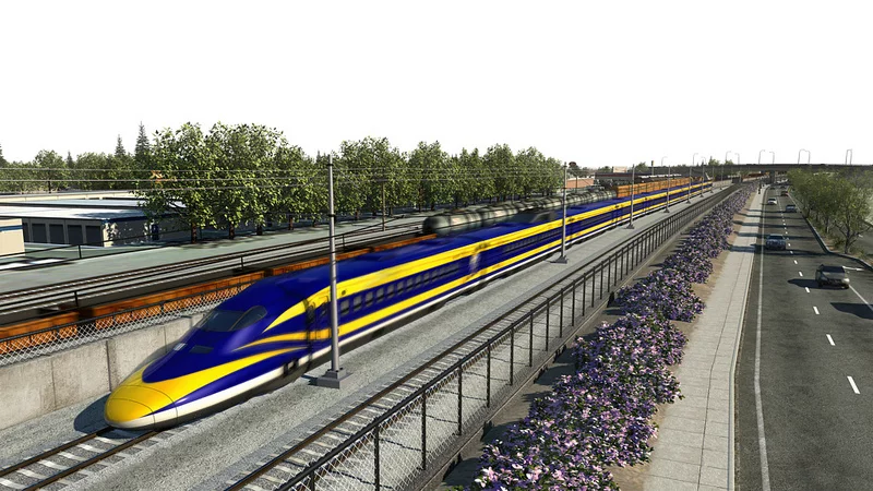 Ultimately, plans call for the line to run 800 miles (1,287 km) from Sacramento to San Diego, incorporating up to 24 stops along the way