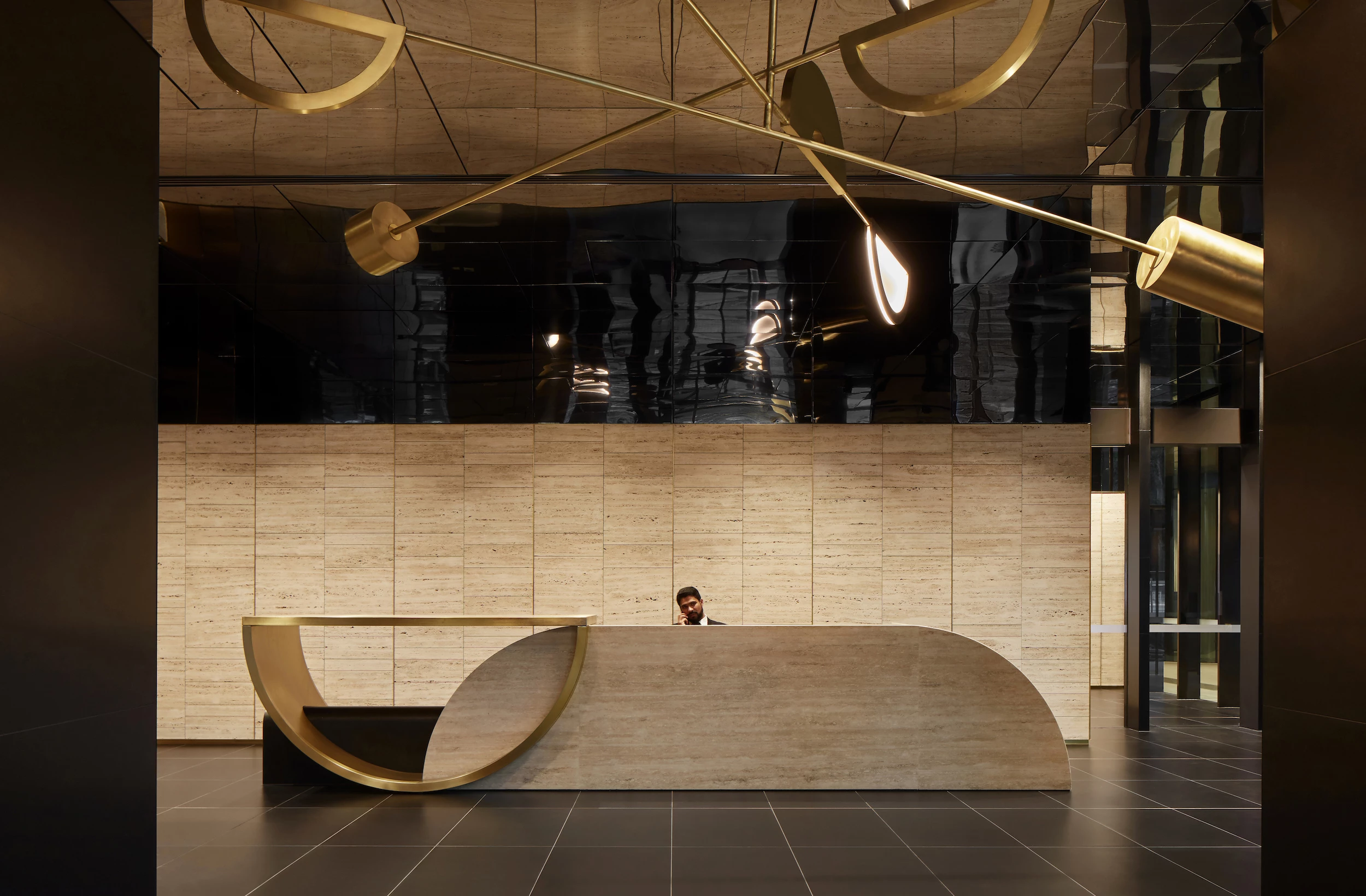 Australia 108's interior design was handled by Carr Design