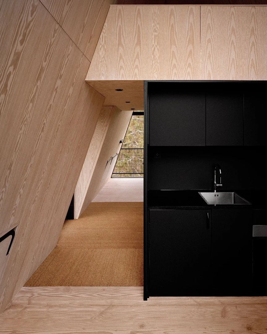 The interiors of the Pan Treetop Cabins are nicely done