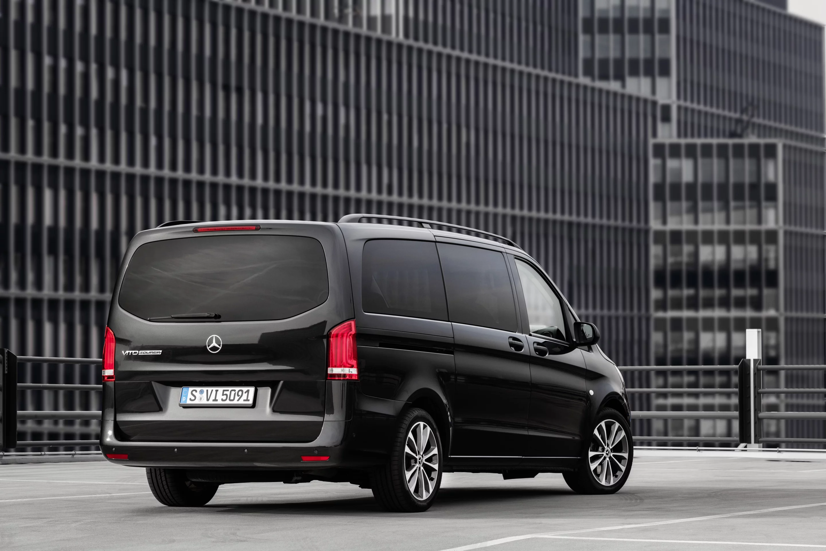 Mercedes-Benz Vito Tourer is one of two van types available with the flagship 236-hp engine
