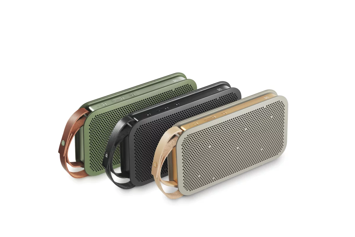 The BeoPlay A2 is Bang & Olufsen's first portable Bluetooth speaker