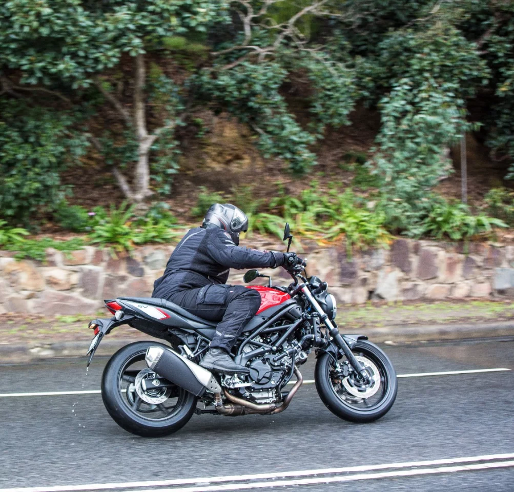 Suzuki SV650: standard exhaust looks fine, but doesn't offer much sonic excitement. These 650cc v-twins can sound absolutely thunderous with an aftermarket pipe