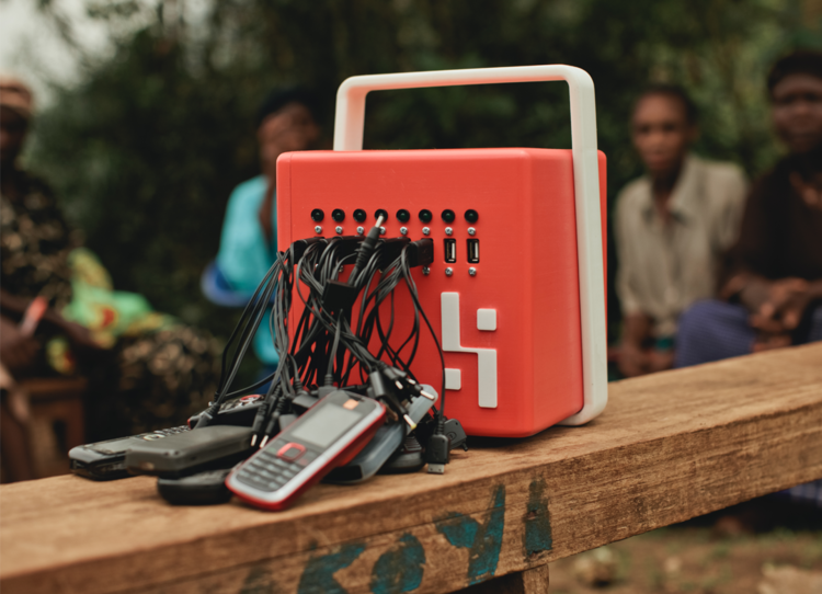 Buffalo Grid provides solarpowered phone charging for developing countries