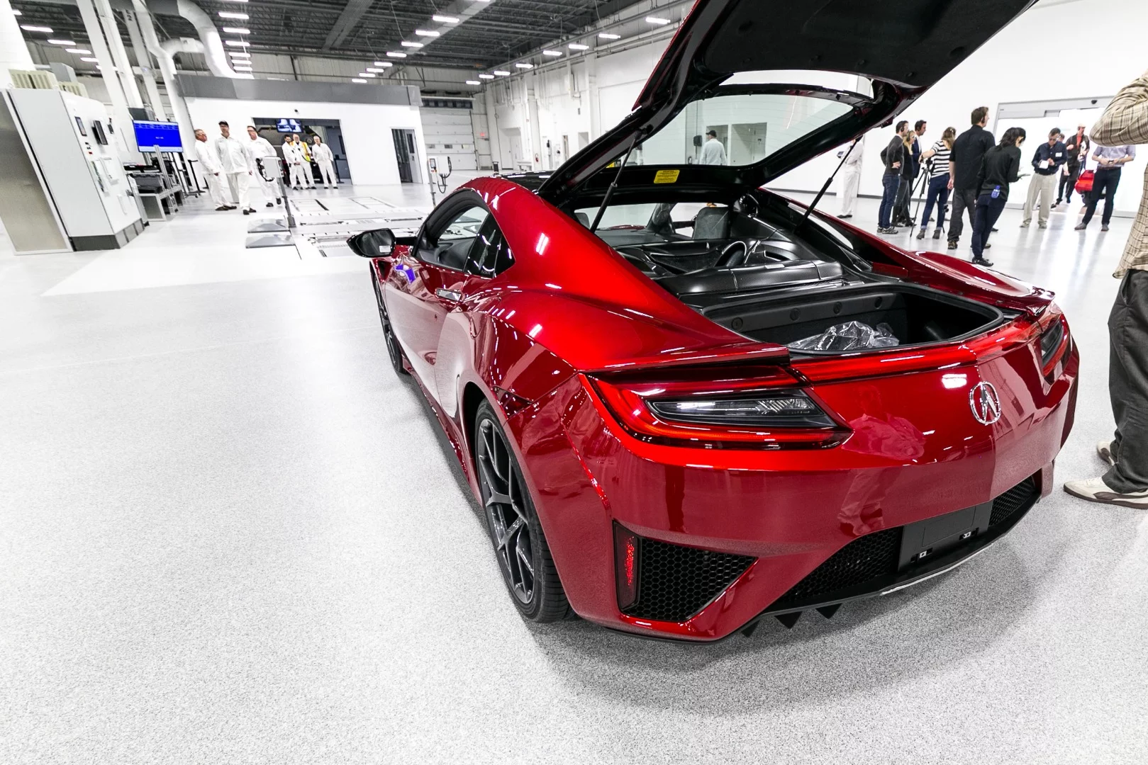 As you'd expect for a supercar, luggage space is at a premium