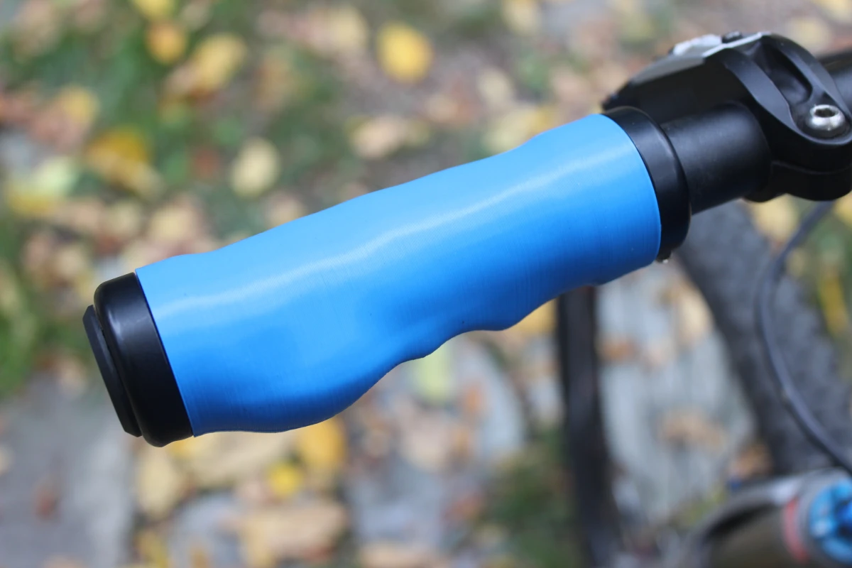 Formy Bike Grips are 3D-printed to fit the buyer