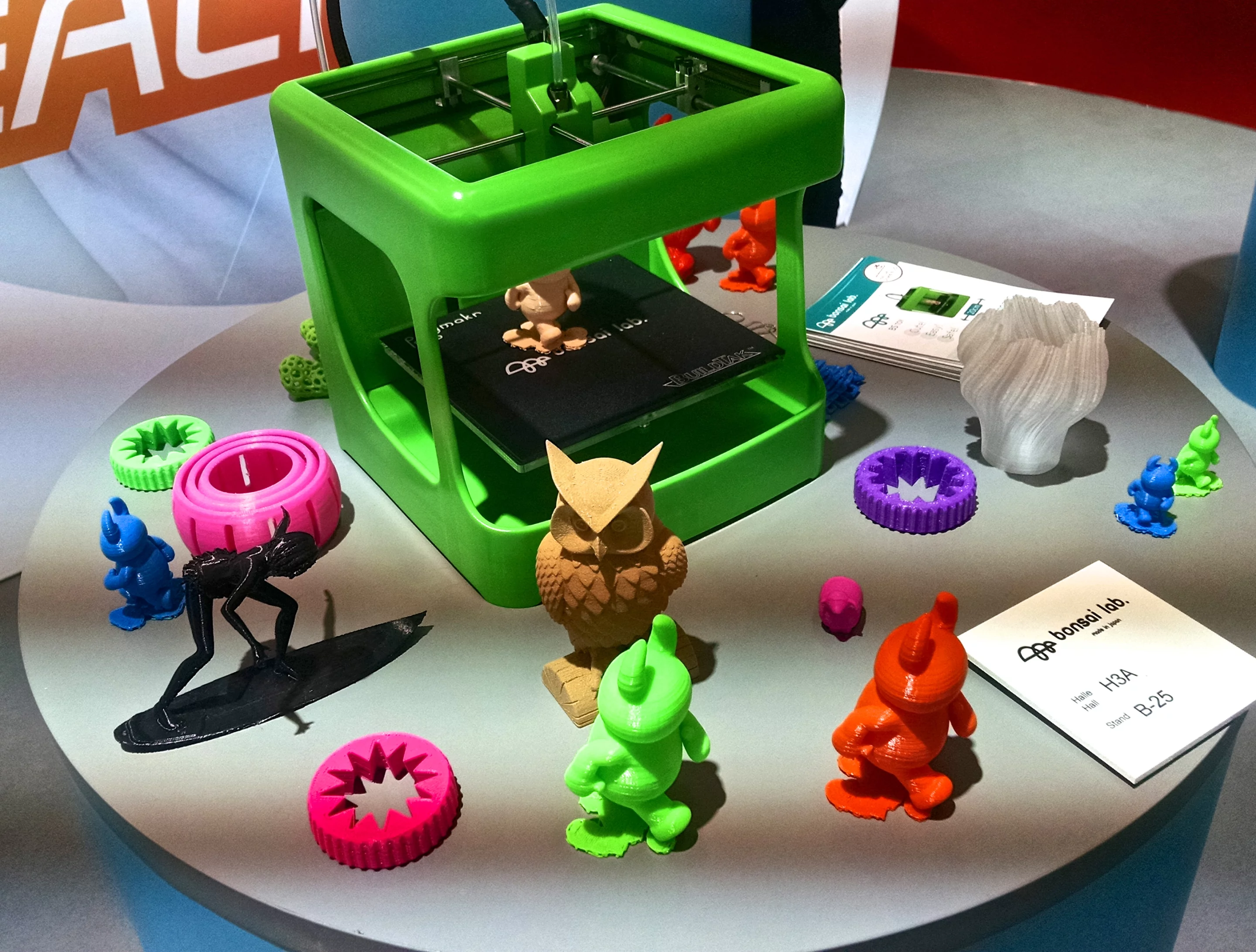 3D printing is another popular tech trend represented at the toy fair by the Bonsai Lab BS Toy (Photo: C.C. Weiss/Gizmag)