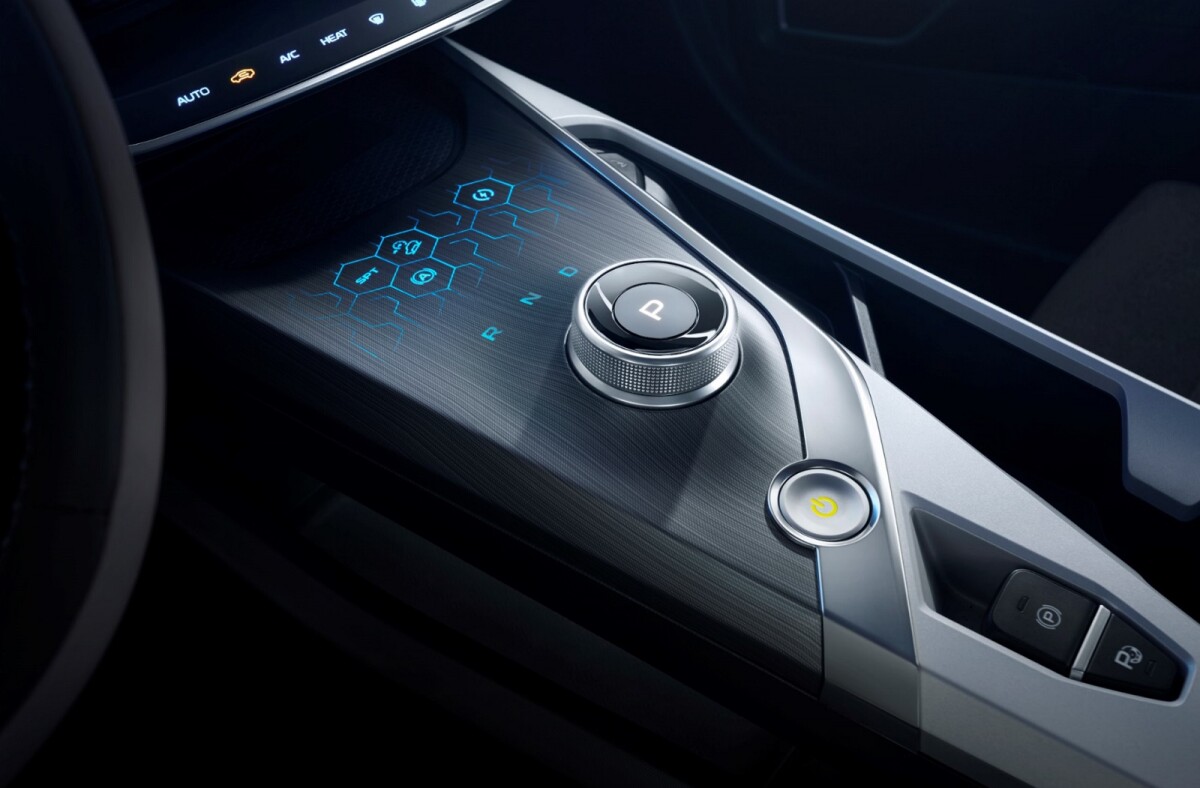 Center console and gearshift lights are beautifully executed
