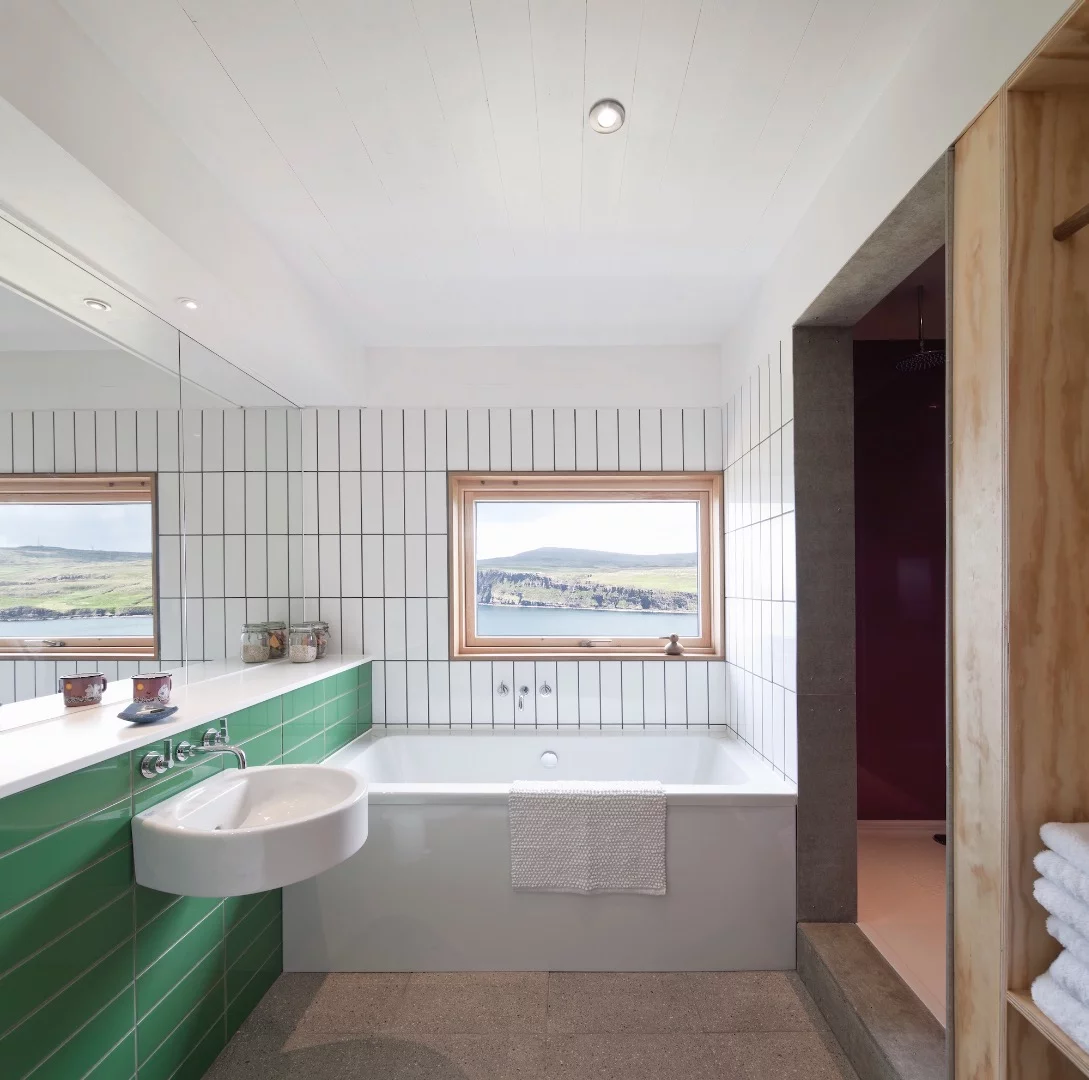 The bathroom