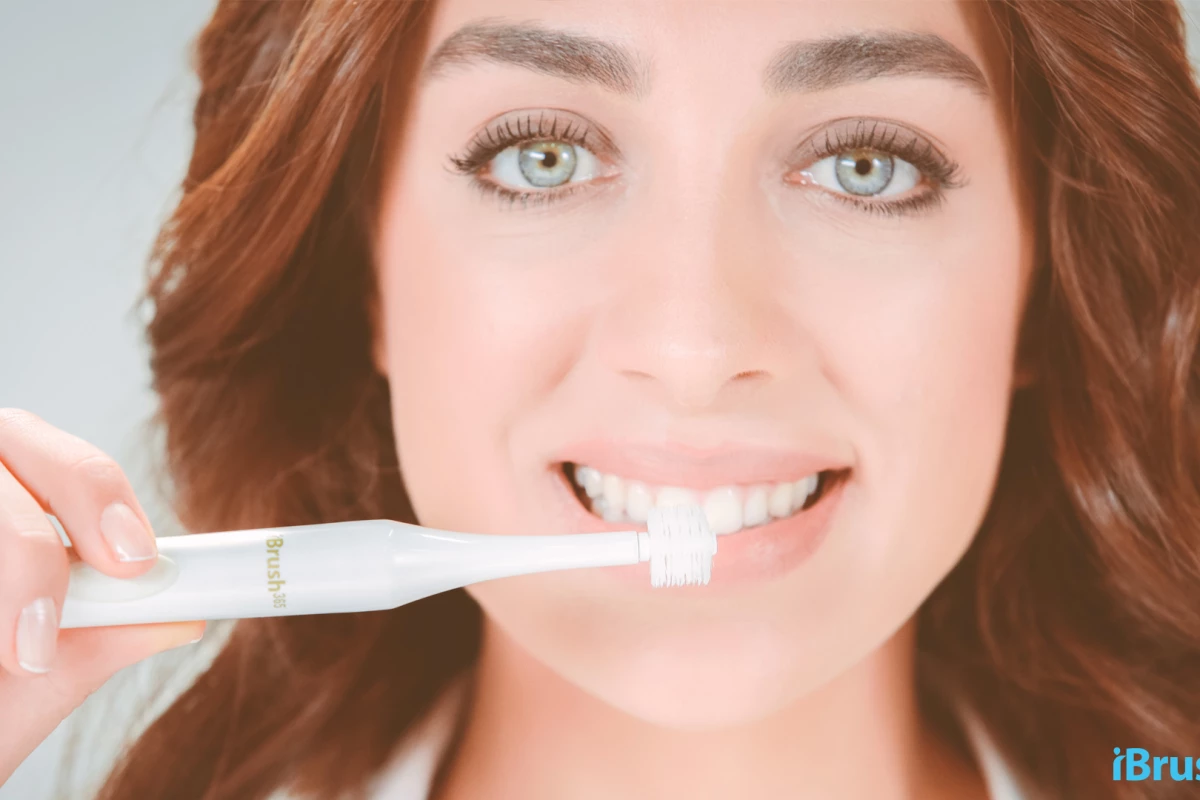 iBrands claims that the iBrush 365 is able to reduce gums receding and bleeding, improving gum health within two weeks