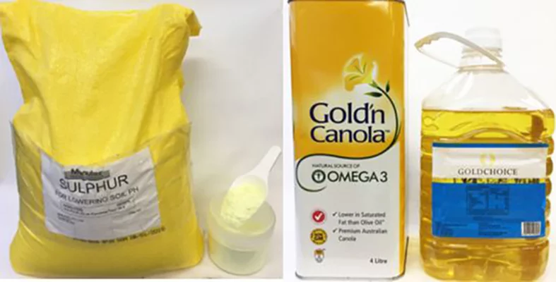 The mercury-soaking polymer is made from sulphur and canola oil